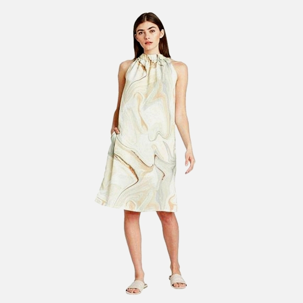 New! Prologue Swirl Print Dress